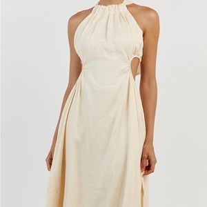 DISSH Butter Linen MIDI Dress